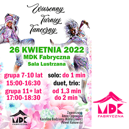Wiosenny Turniej Taneczny 2022
